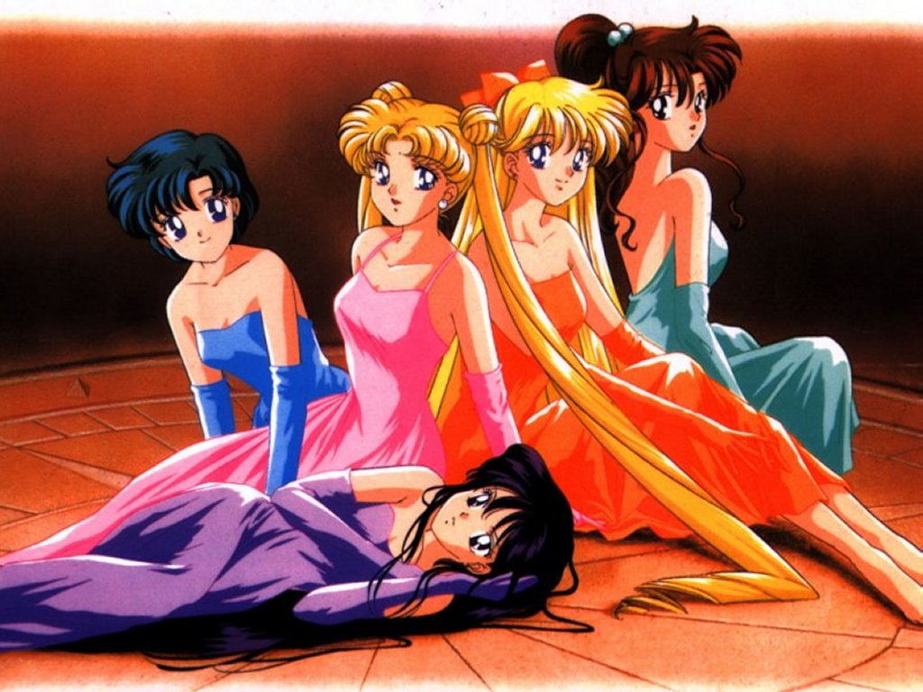 Sailor Moon scene - group