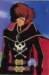 Galaxy Express scene - harlock
